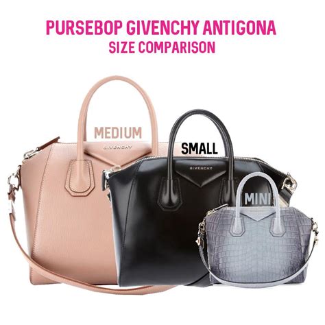 givenchy antigona medium size measurement|givenchy antigona small sale.